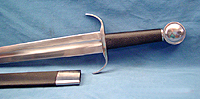 14th century knight's arming sword
