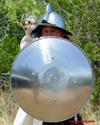 Steel rotella shield