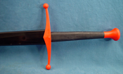 Red Dragon sparring longsword - red with black blade