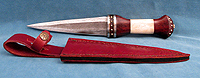 Damascus blade Egyptian dagger