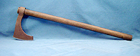 Long skeggox axe